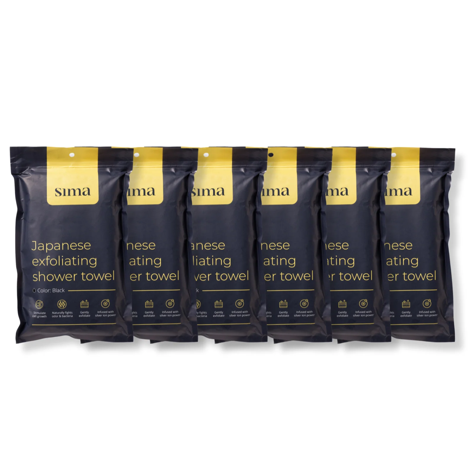 Sima Japanese Exfoliating Shower Towel - Image 21