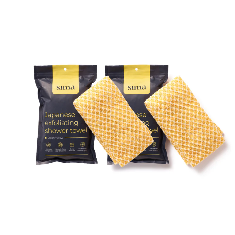 Sima Japanese Exfoliating Shower Towel - Image 10