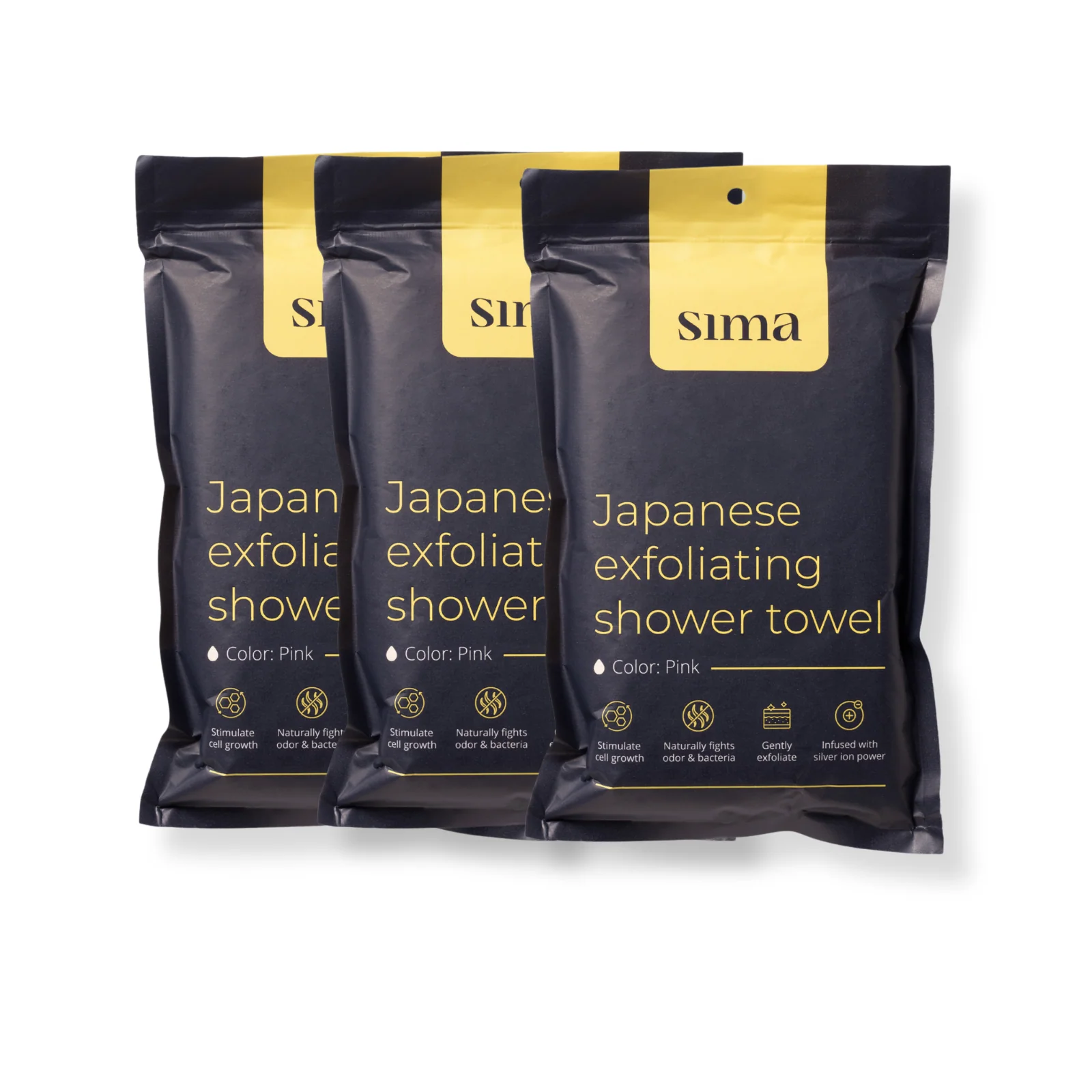Sima Japanese Exfoliating Shower Towel - Image 15